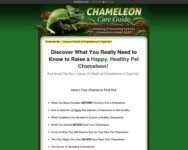 Chameleon Care Guide - Keeping and Breeding Healthy Chameleons Made Easy!