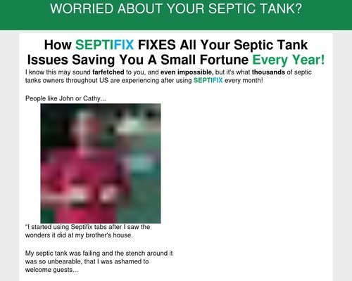 SEPTIFIX – The #1 Septic Tank Therapy On The American Market