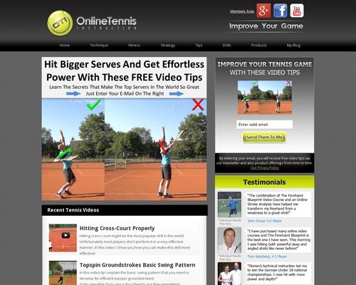Online Tennis...